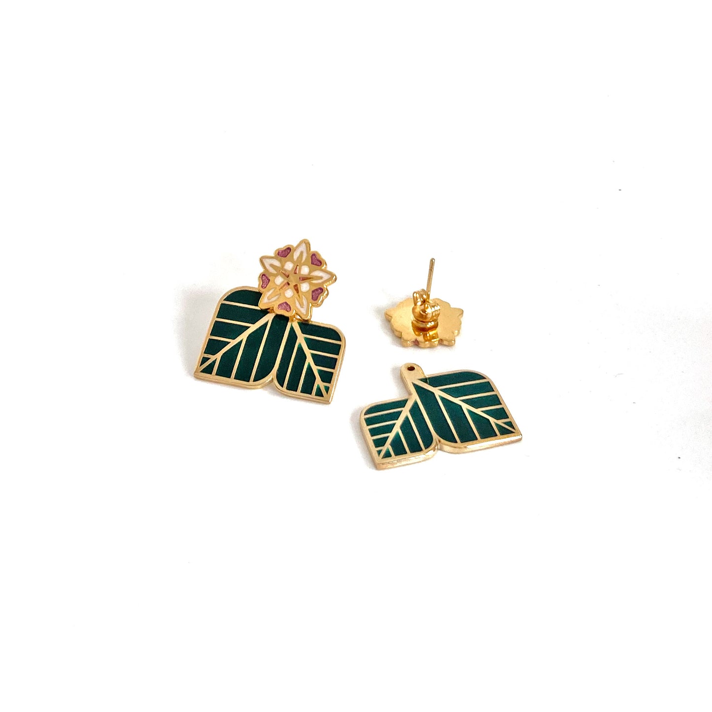 Cacao Jacket Earrings