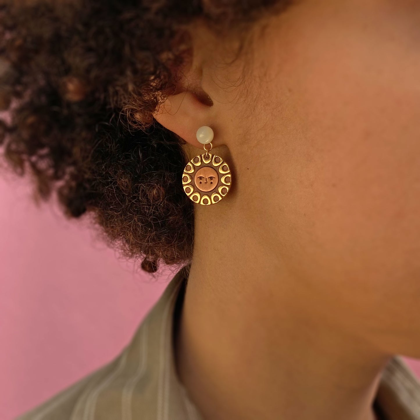 Helios Galaxy Earrings