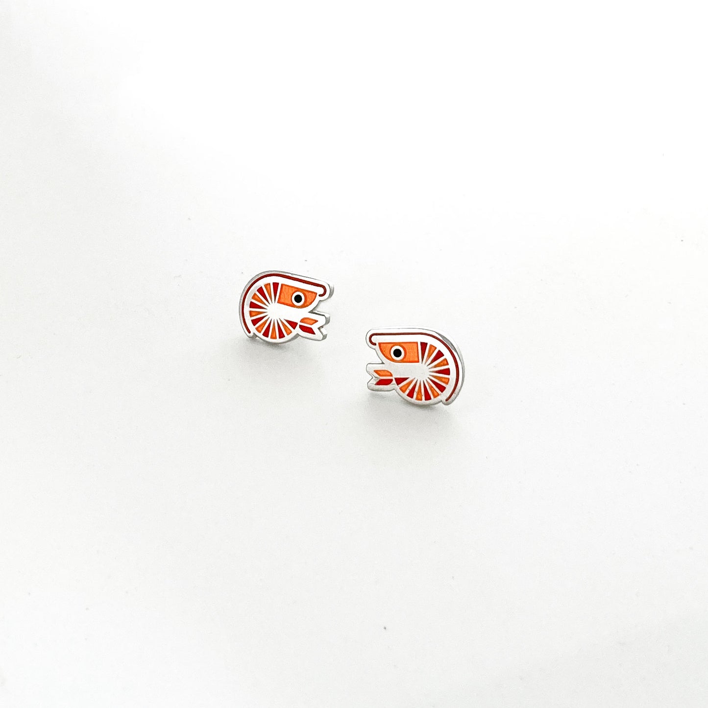Prawn Earrings