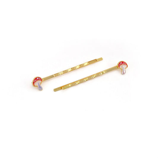 Amanita Hairpins