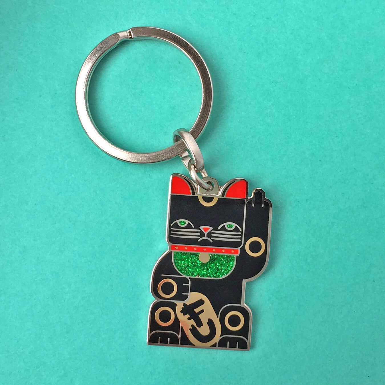 Goodbye Kitty Keychain