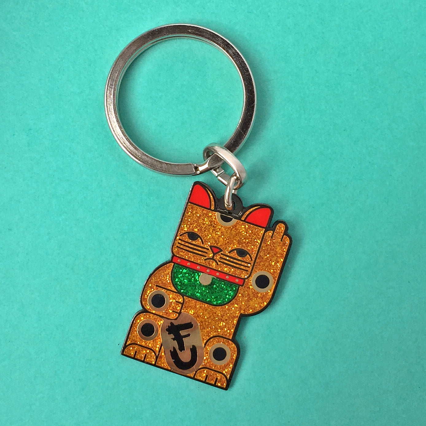 Goodbye Kitty Keychain