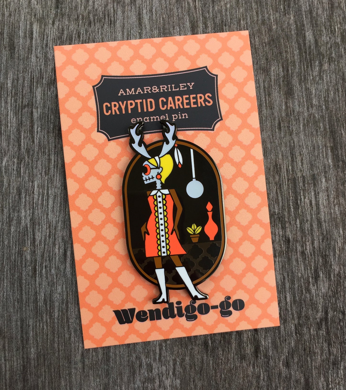 Wendigo-go Pin