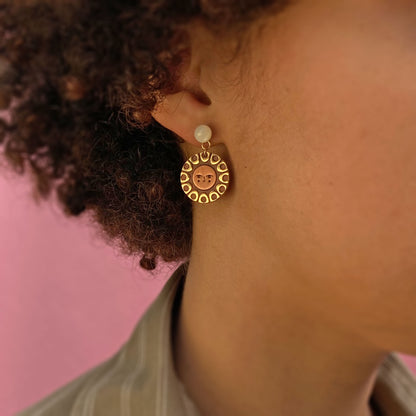 Helios Galaxy Earrings