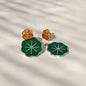 Nasturtium Jacket Earrings