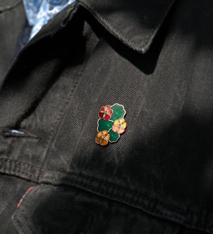 Nasturtium Pin