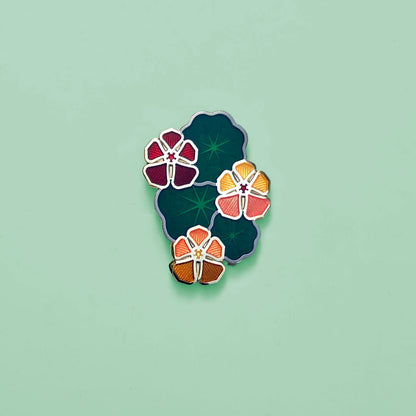 Nasturtium Pin