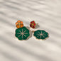 Nasturtium Jacket Earrings