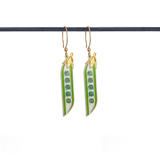 Pea Pod Earrings