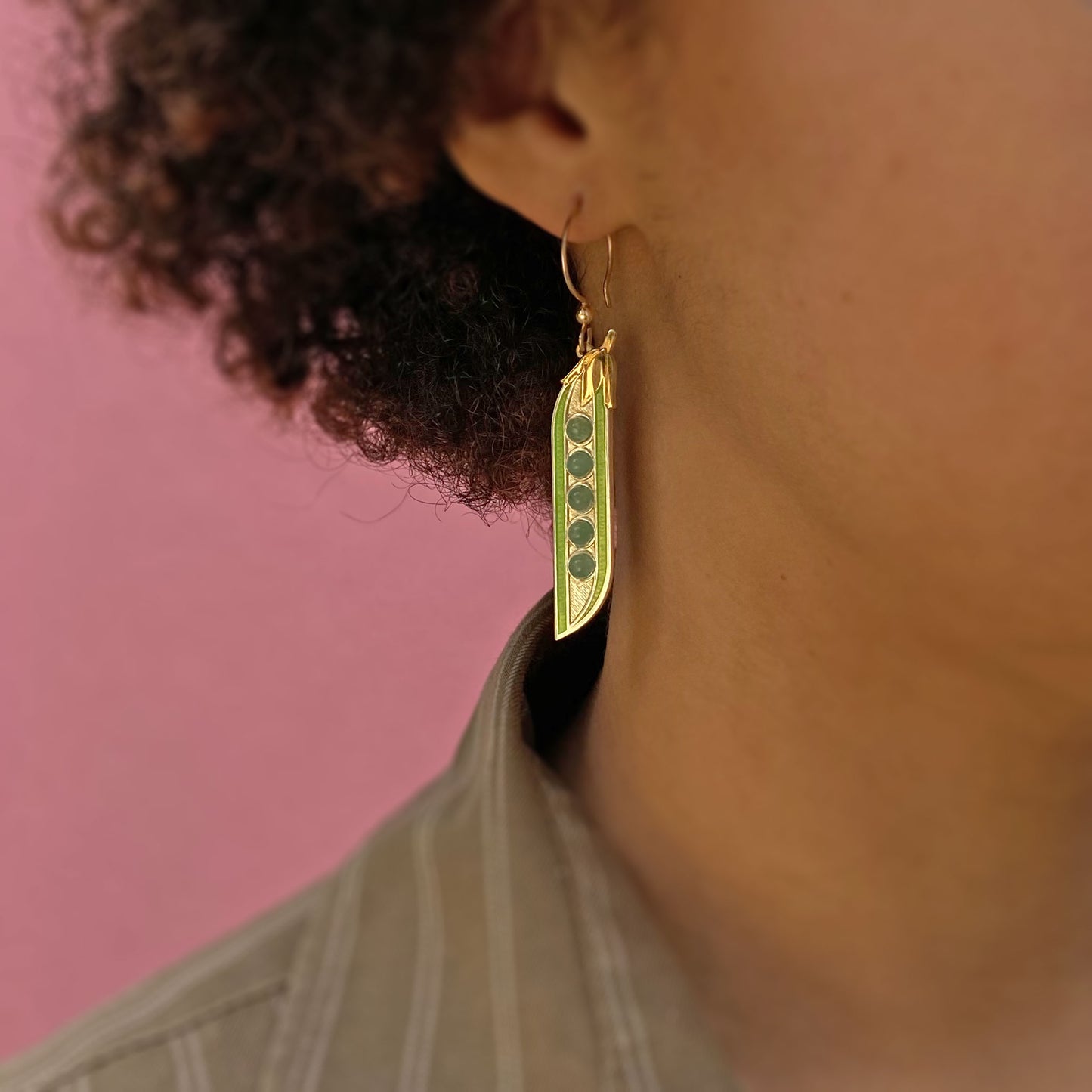 Pea Pod Earrings