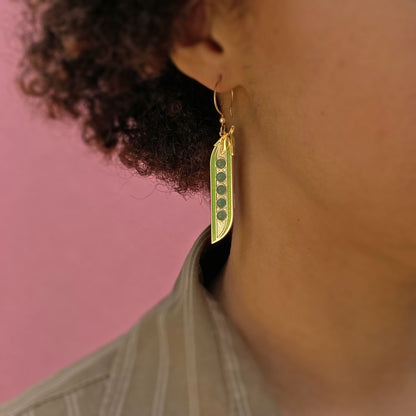 Pea Pod Earrings