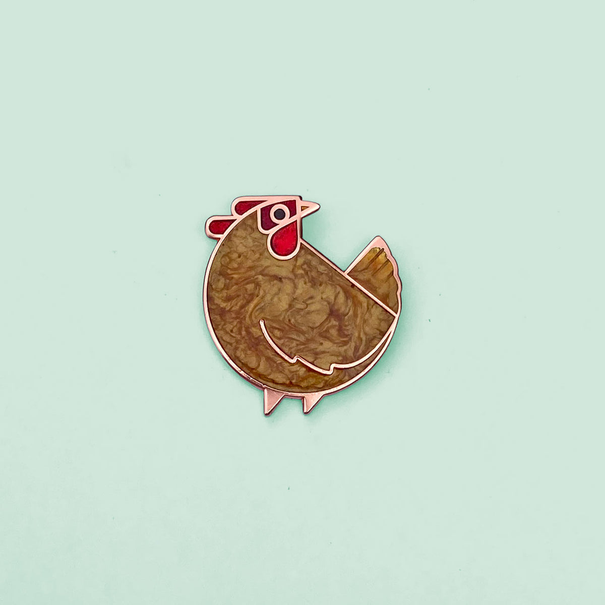 Pollo Pin (PREORDER—ships week of Sept 21)