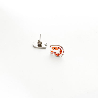 Prawn Earrings