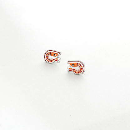 Prawn Earrings