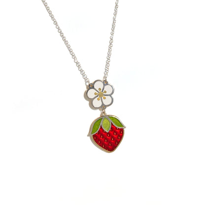 Wild Strawberry Necklace