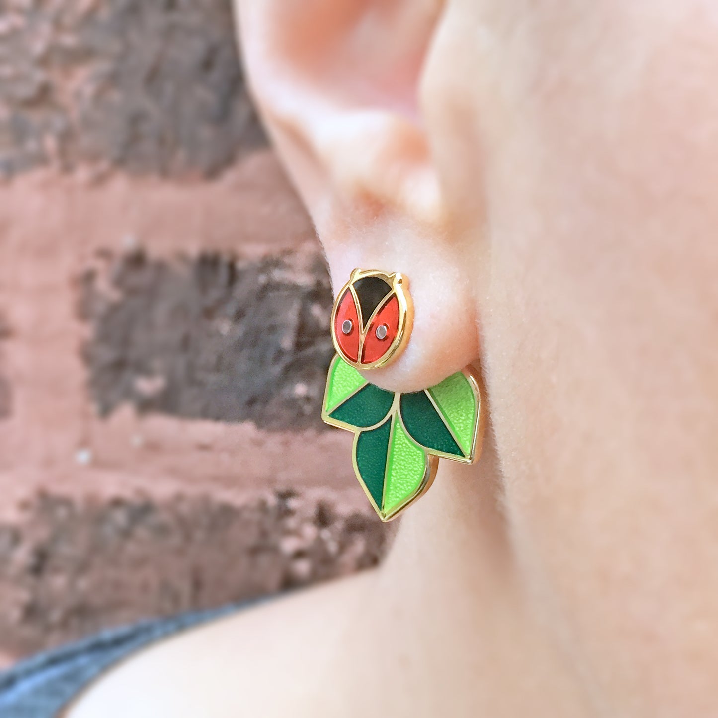 Coccinella Jacket Earrings
