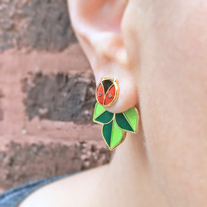 Coccinella Jacket Earrings