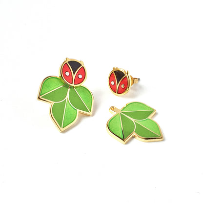 Coccinella Jacket Earrings
