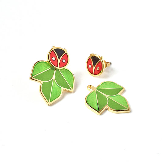 Coccinella Jacket Earrings