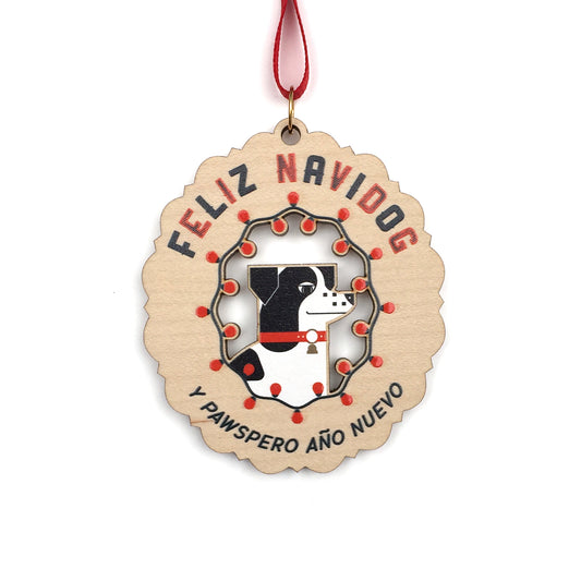 Feliz Navidog Ornament (28% OFF—price as marked)
