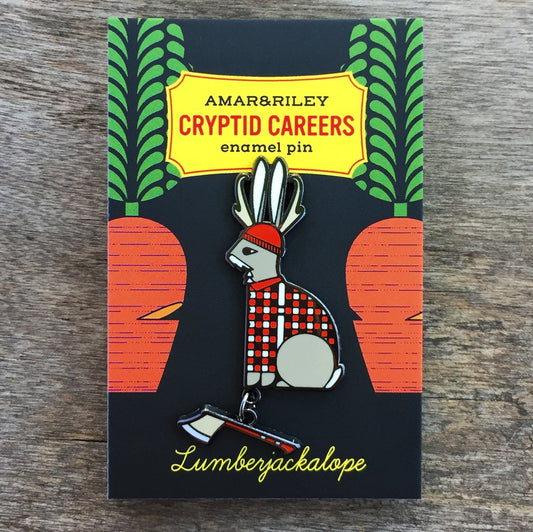 Lumberjackalope Pin