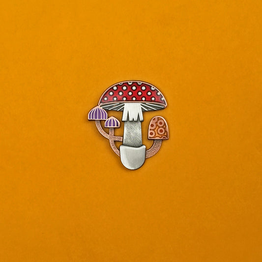 Mycelia Pin