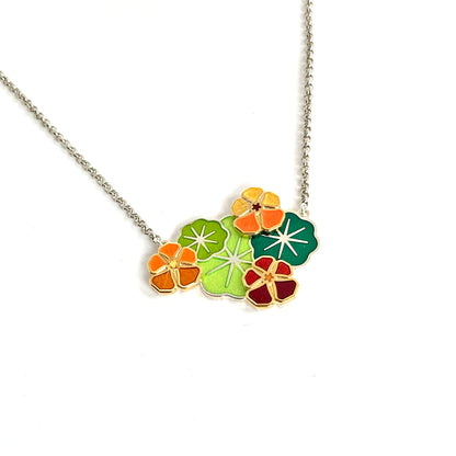 Nasturtium Necklace