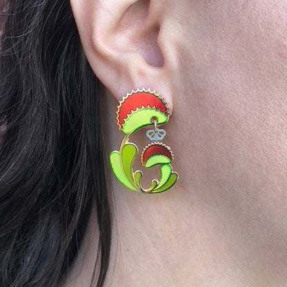 Venus Flytrap Earrings