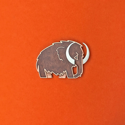 Woolly Mammoth Pin